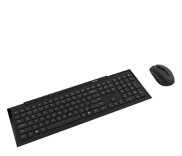 RAPOO Zestaw bezprzewododowy Multi-Mode 8210M Czarny 217460 - 1275981 - zdjęcie 4
